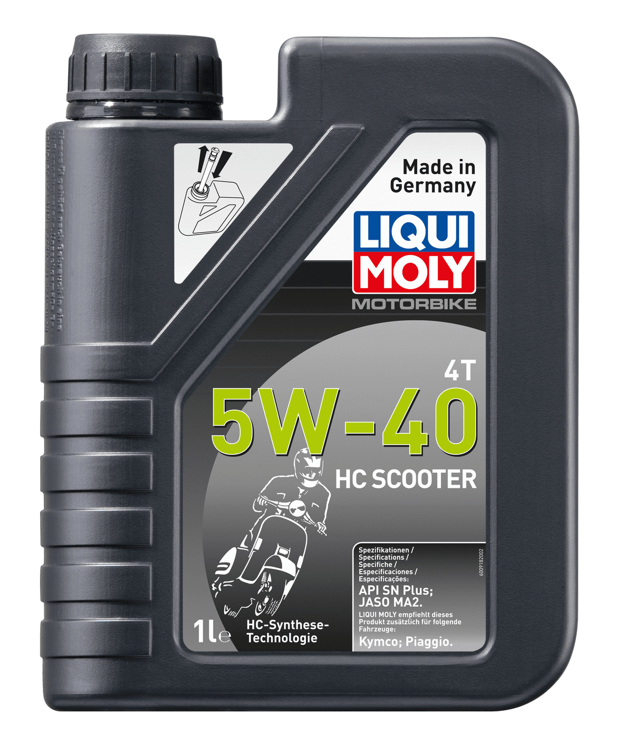 LIQUI MOLY MC 4T 5W-40 HC SCOOTER 1 L