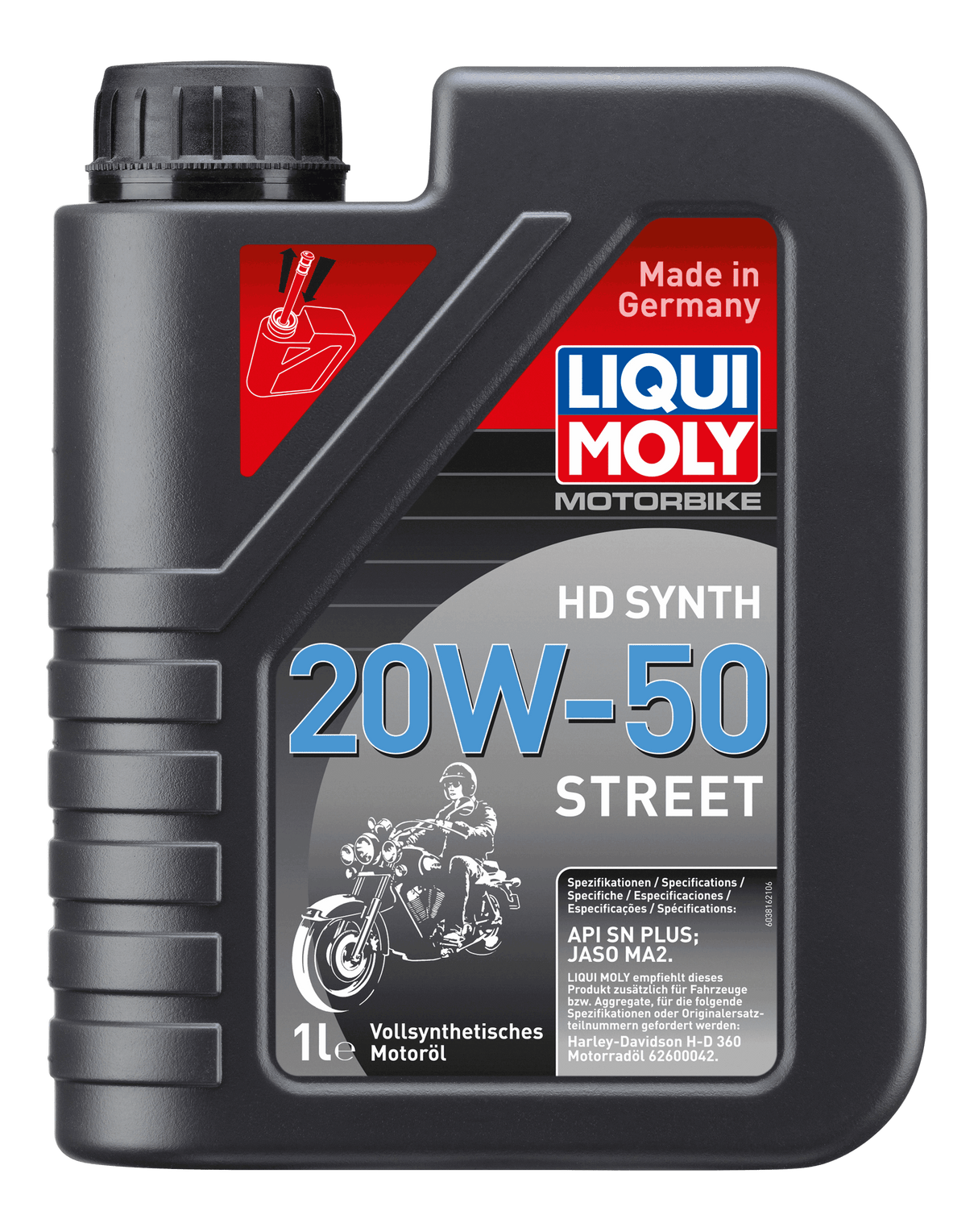 LIQUI MOLY MC HD SYNTH 20W-50 STREET 1 L