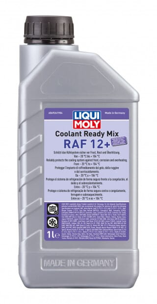 LIQUI MOLY FROSTVÆSKE, READY MIX RAF 12 + RØD, 1L