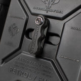 KRIEGA OVERLAND LOCKABLE MOUNT - INCLUDING LOCK - BLACK*