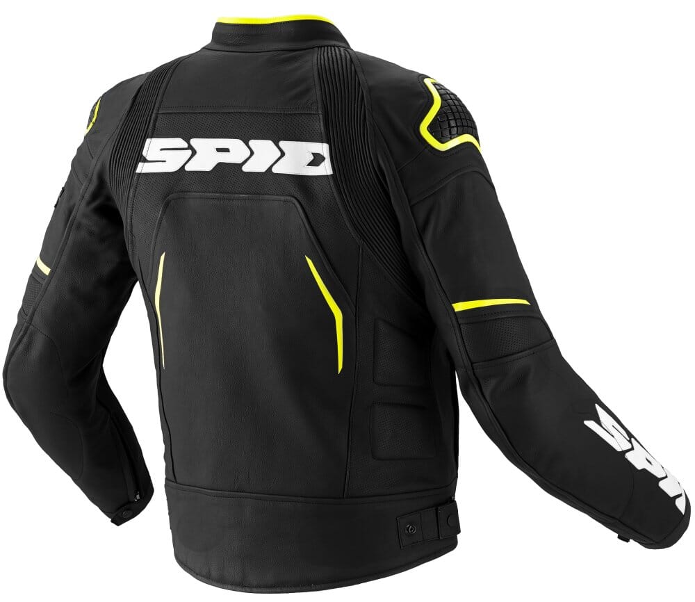 SPIDI EVORIDER 2 SKINNJAKKE BLACK/FLUORESCENTE YELLOW
