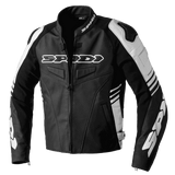 SPIDI TRACK WARRIOR SKINNJAKKE BLACK/WHITE