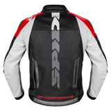 SPIDI DP-PROGRESSIVE SKINNJAKKE BLACK WHITE RED
