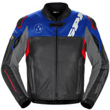 SPIDI DP-PROGRESSIVE SKINNJAKKE BLACK RED BLUE
