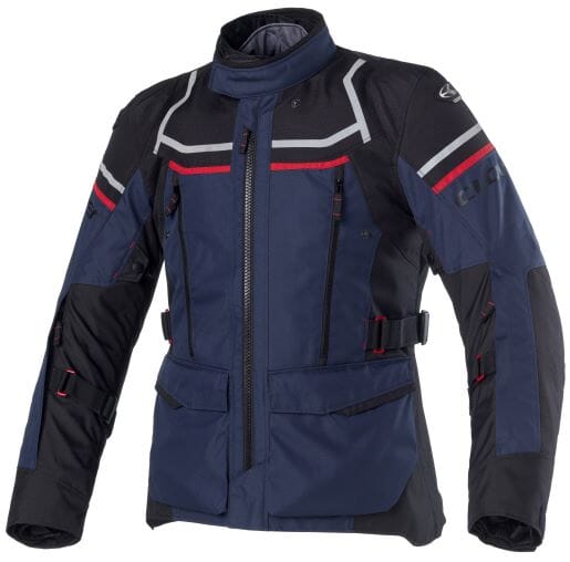 CLOVER OUTLAND-2 WP JACKET BLÅ/SORT/RØD