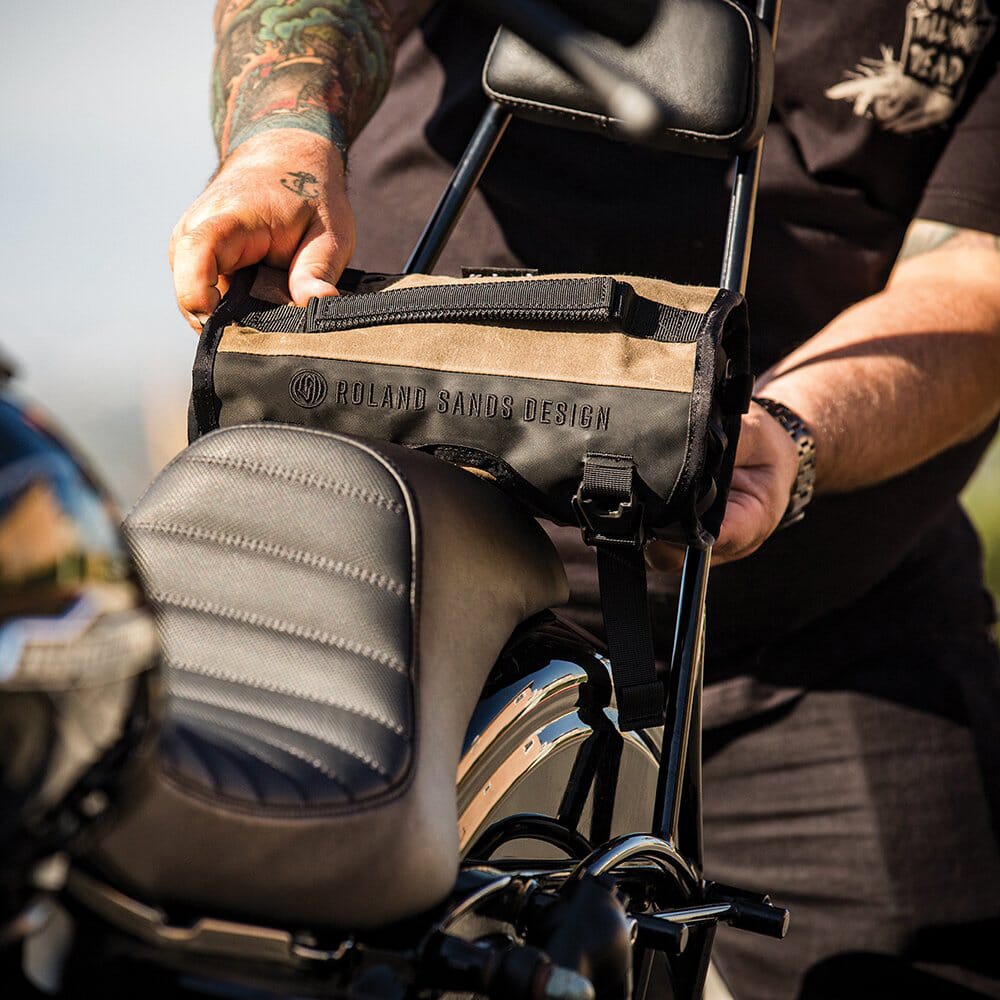 RSD X KRIEGA TOOL ROLL - ROAM - BLACK/BLACK