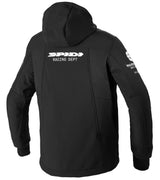 SPIDI HOODIE ARMOR EVO  BLACK YELLOW FLUO