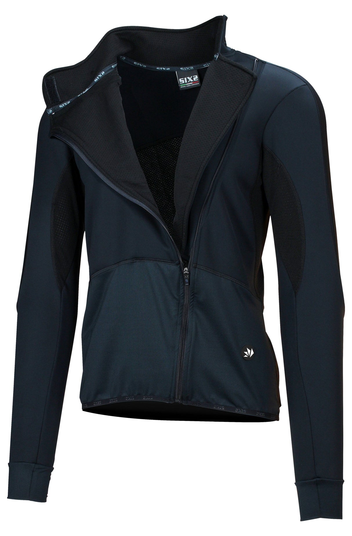 SIXS WIND STOPPER JACKET BLACK CARBON