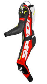 SPIDI TRACK WIND PRO SUIT RED/YELLOW FLUORESCENT