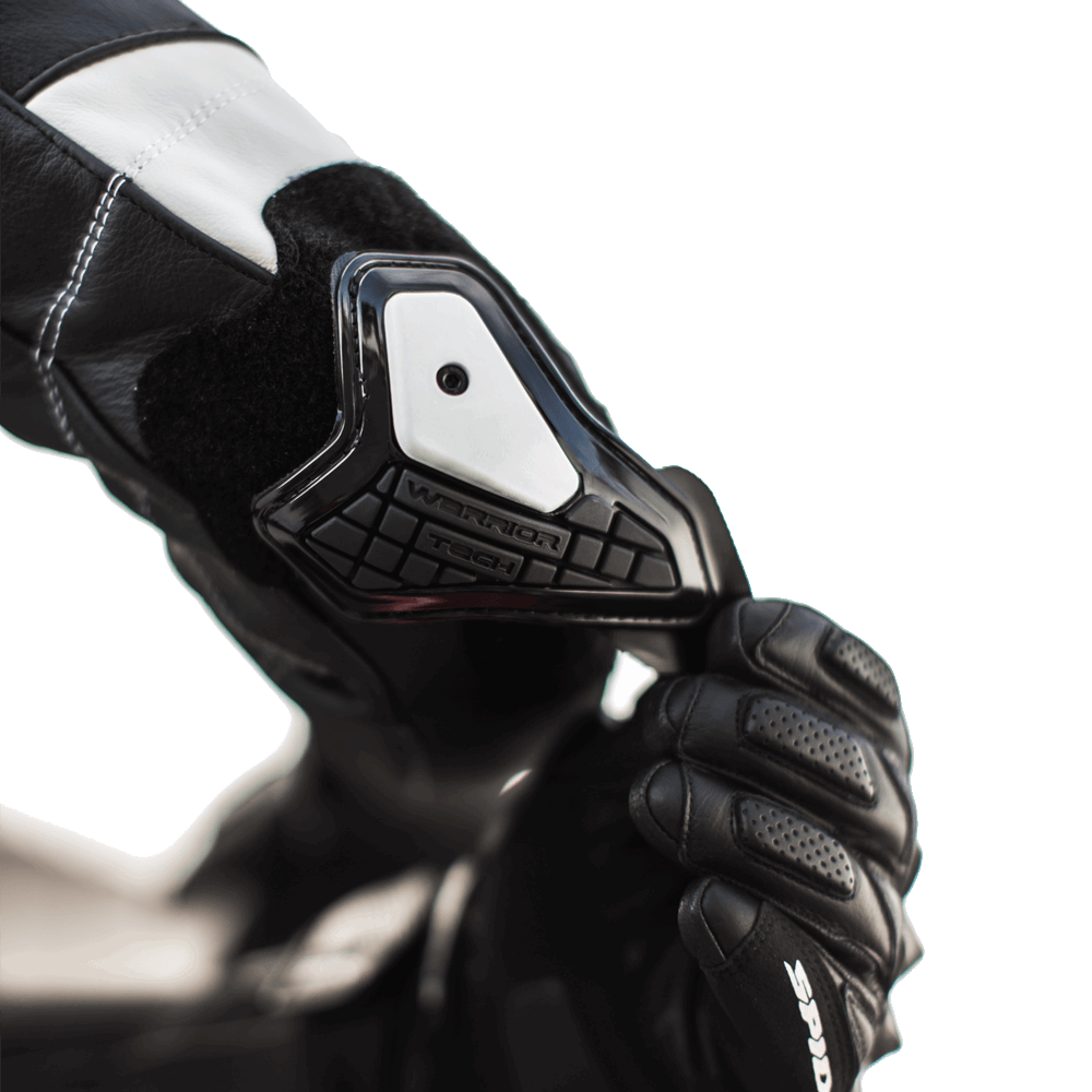 SPIDI SLIDER WARRIOR ELBOW GP WHITE